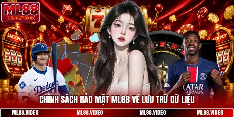 Chính sách bảo mật ML88 về lưu trữ dữ liệu