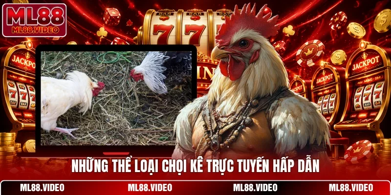 Những thể loại chọi kê trực tuyến hấp dẫn