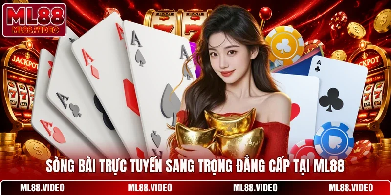 Sòng bài trực tuyến sang trọng đẳng cấp tại ML88